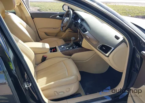 2013 Audi A6 3.0T Premium z USA, uszkodzony, nr VIN WAUHGAFC1DN120885